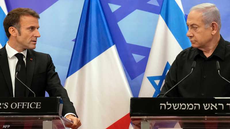احتمال اندلاع صراع متفجر: وراء أزمة كيان العدو مع ماكرون 