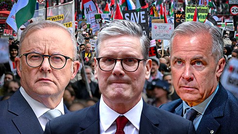 الفلسطينيون يحتفلون بالانهيار السياسي: "التاريخ سيخلد إسرائيل"