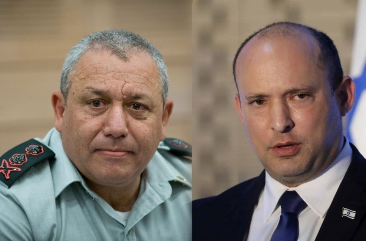 بينيت يريد ايزنكوت معه - بهذه الطريقة، يعتقد أنه يستطيع هزيمة نتنياهو