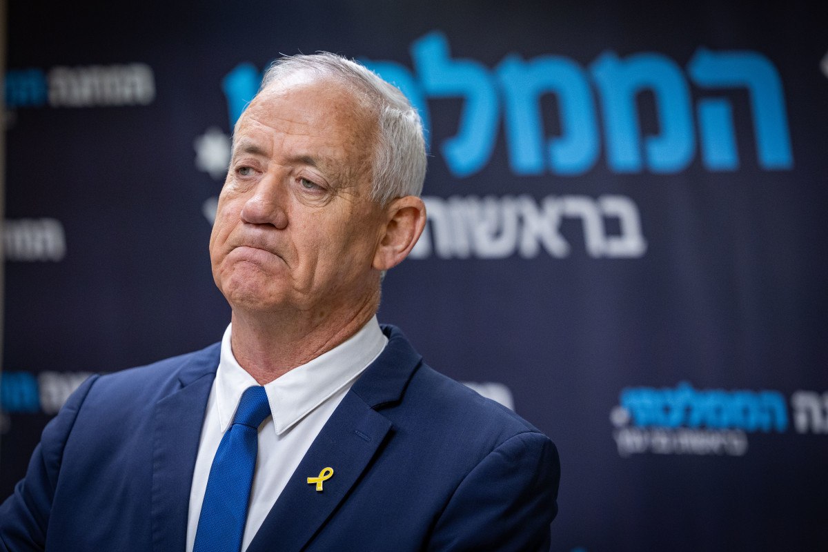 مخاوف المعارضة: غانتس سيُسقط الكتلة - ويؤدي إلى انتصار اليمين 