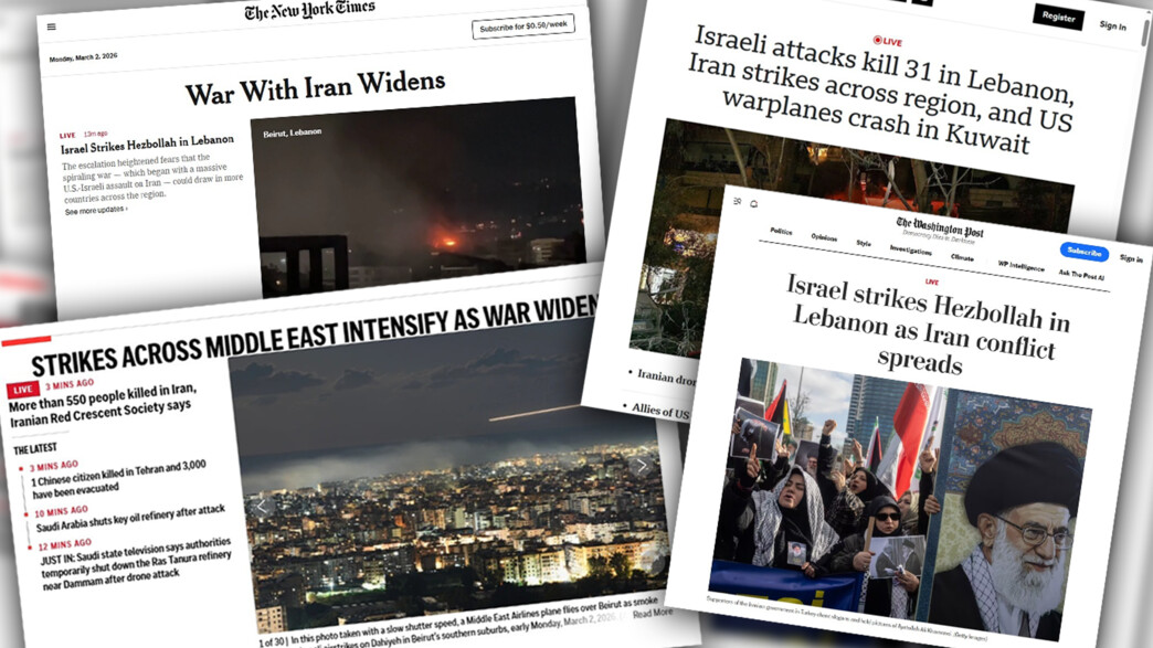 الحرب مع إيران تتصدر عناوين الأخبار.. ومحور اهتمامنا اليوم: لبنان وحزب الله