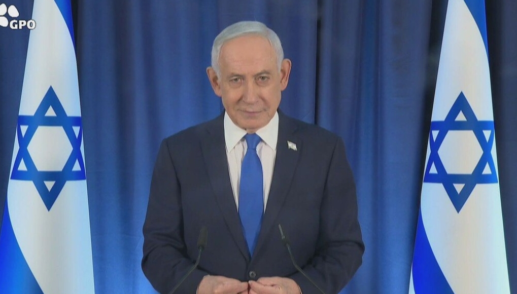 نتنياهو: "أهداف الحرب.. توجيه ضربة قاضية للأسلحة النووية والصاروخية.. تغيير النظام يعتمد على المواطنين الإيرانيين"