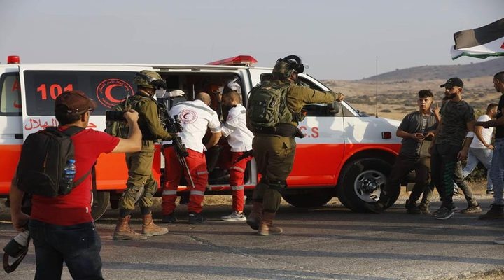 اعدام النظام الصحي الفلسطيني بالضفة الغربية