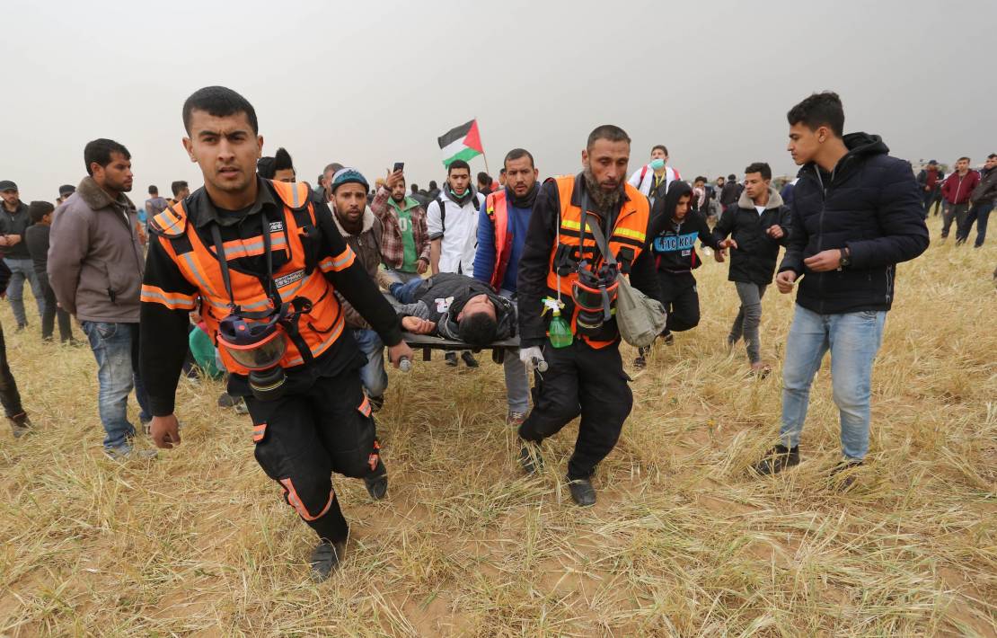 3 martyrs and 316 injuries in mass protest commemorating Land Day and anniversary of the Great Return march