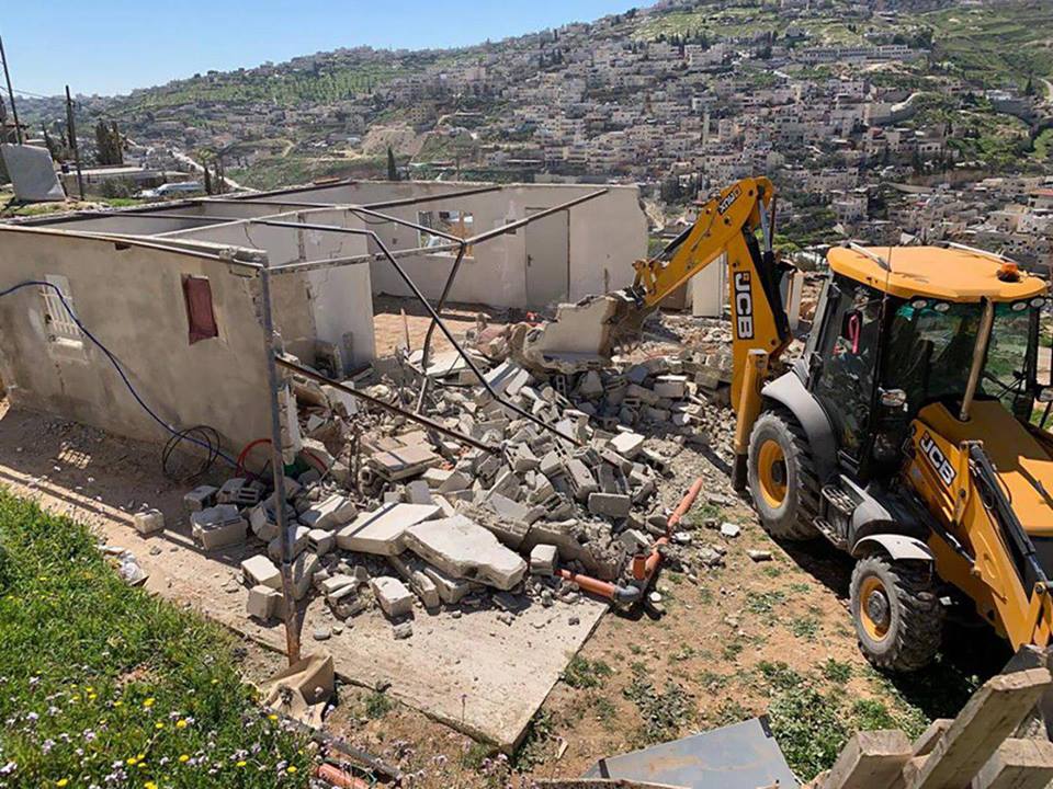 Two Palestinian families forced to demolish own homes in Jerusalem