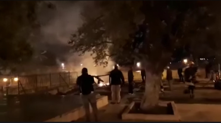 Prayer room at al-Aqsa Mosque Compound set ablaze
