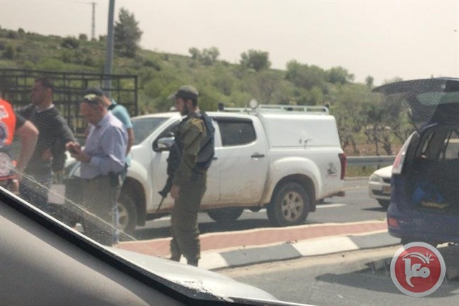 Settler rams car into a Palestinian, flees scene