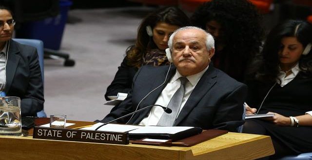 Palestine's ambassador to UN says situation in Palestine from bad to worse