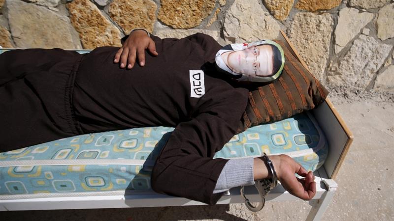 A Palestinian hunger strike: 'Bury me in my mother's grave'