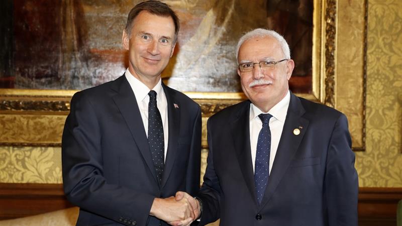 Palestinian foreign minister says US peace plan a 'surrender act'