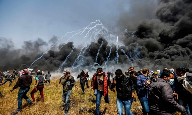 Human rights centre: 628 Israeli violations of agreements in eastern Gaza