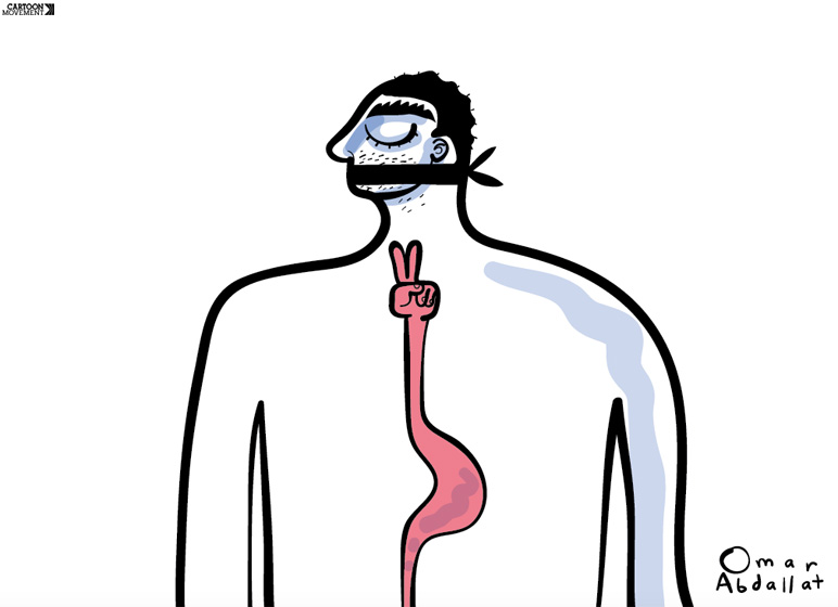 Eight Palestinian prisoners on hunger strike against Israel's policy of administrative detention