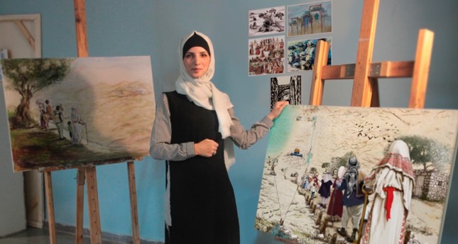 Iman Abu Arra: Palestinian artist devoted to depicting themes on Right of Return