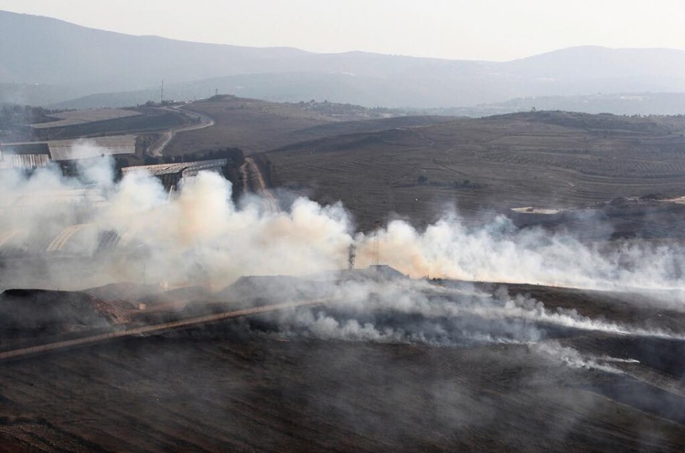 'Israel' attacks Maroun El Ras with phosphorus and cluster bombs