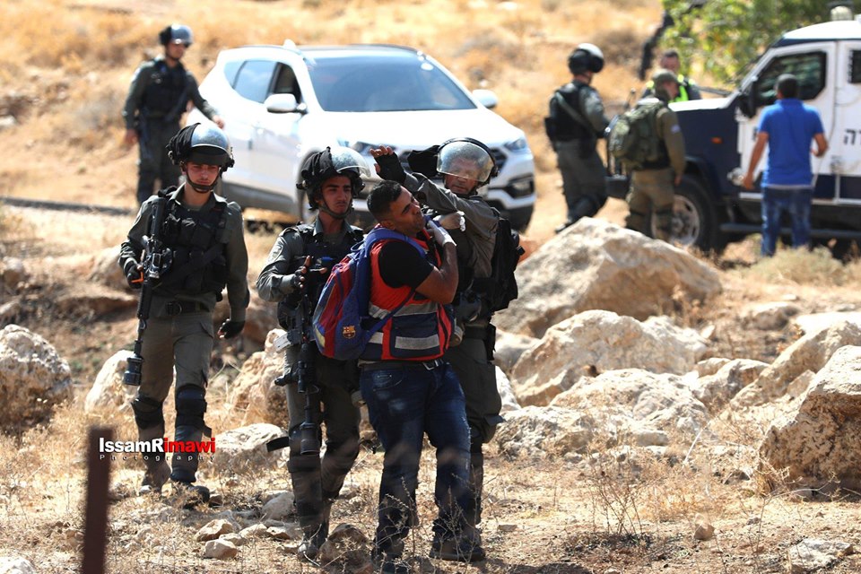 In Pictures| IOF repress West Bank protest injuring dozens of Palestinians