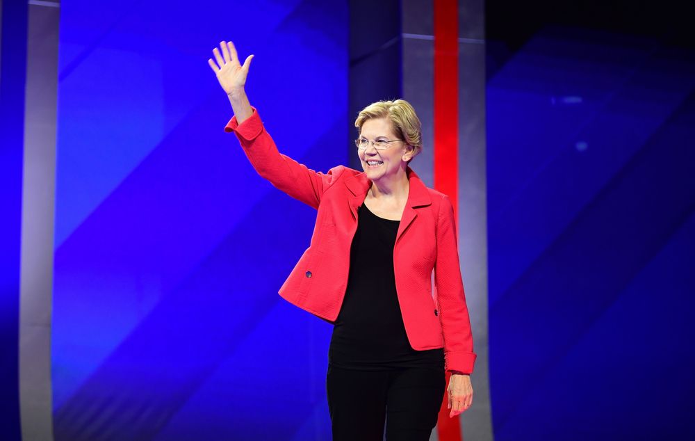 Warren on halting 'Israel' aid: "Everything is on the table"