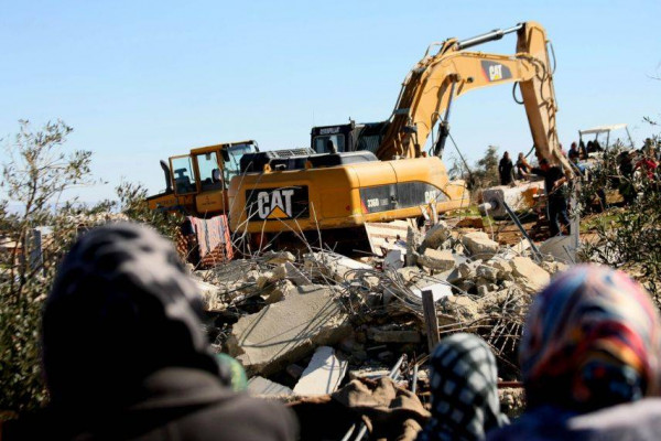 In Video| Israeli bulldozers carry out further demolitions in Jerusalem