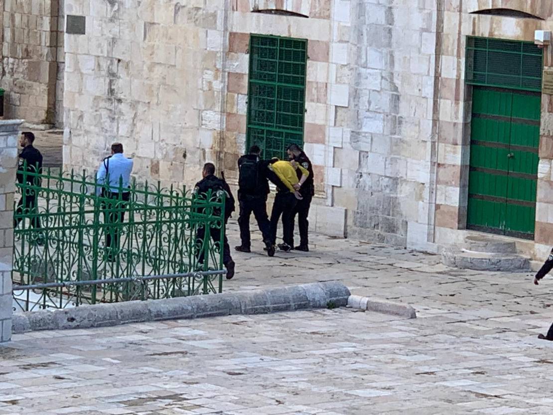 Israeli police arrests two worshipers including one with special needs