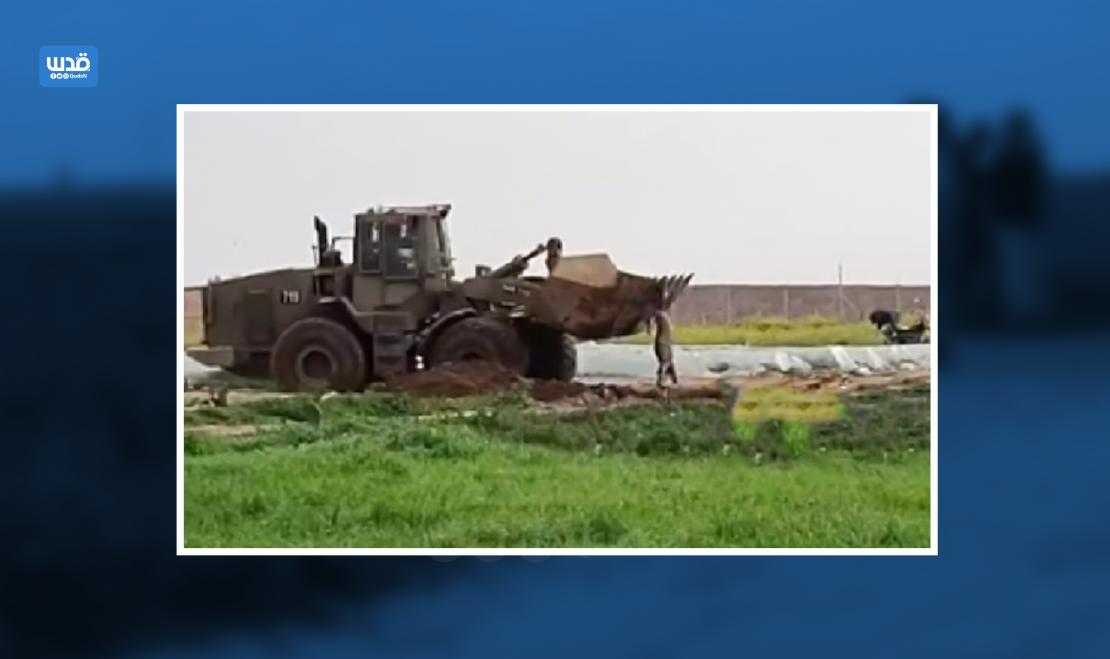 In Video| Heinous crime... Israeli bulldozer rams, holds body of martyr in Gaza