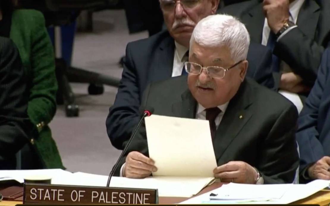 Abbas: We call on ending occupation and we believe in peace