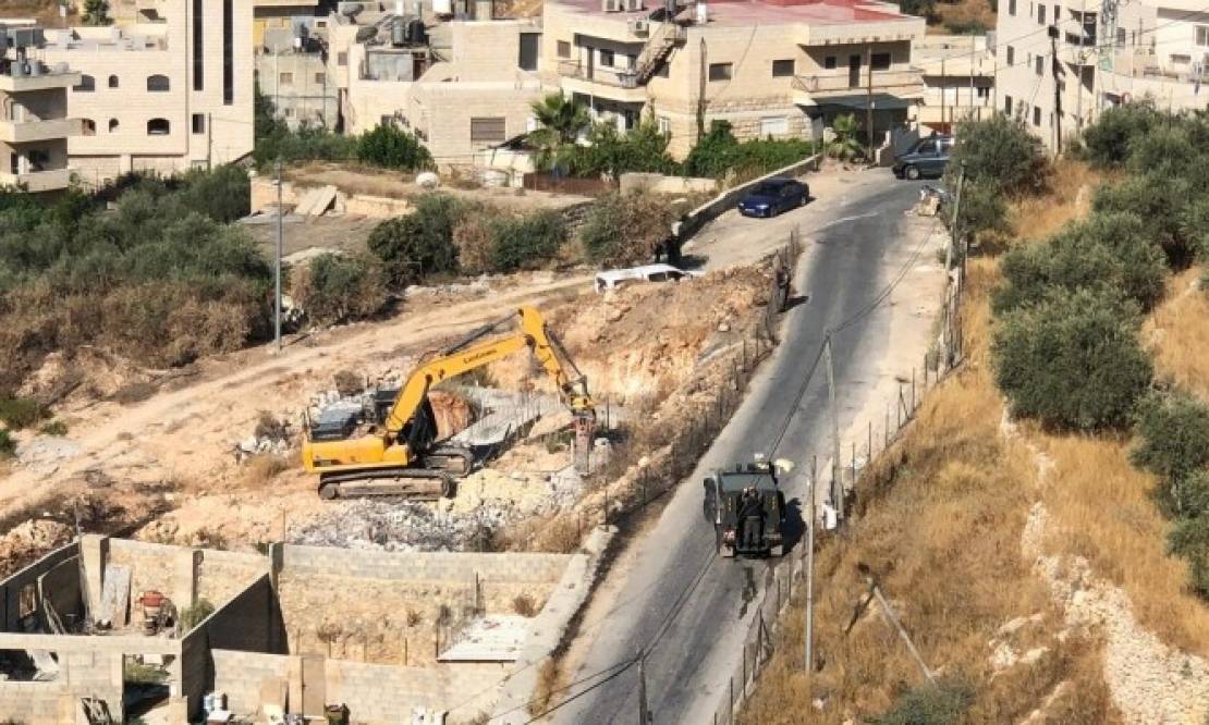 Israel demolishes two homes in southern West Bank