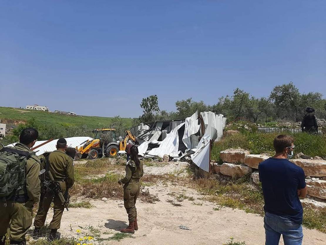 In Pictures| IOF demolish West Bank 2 structures
