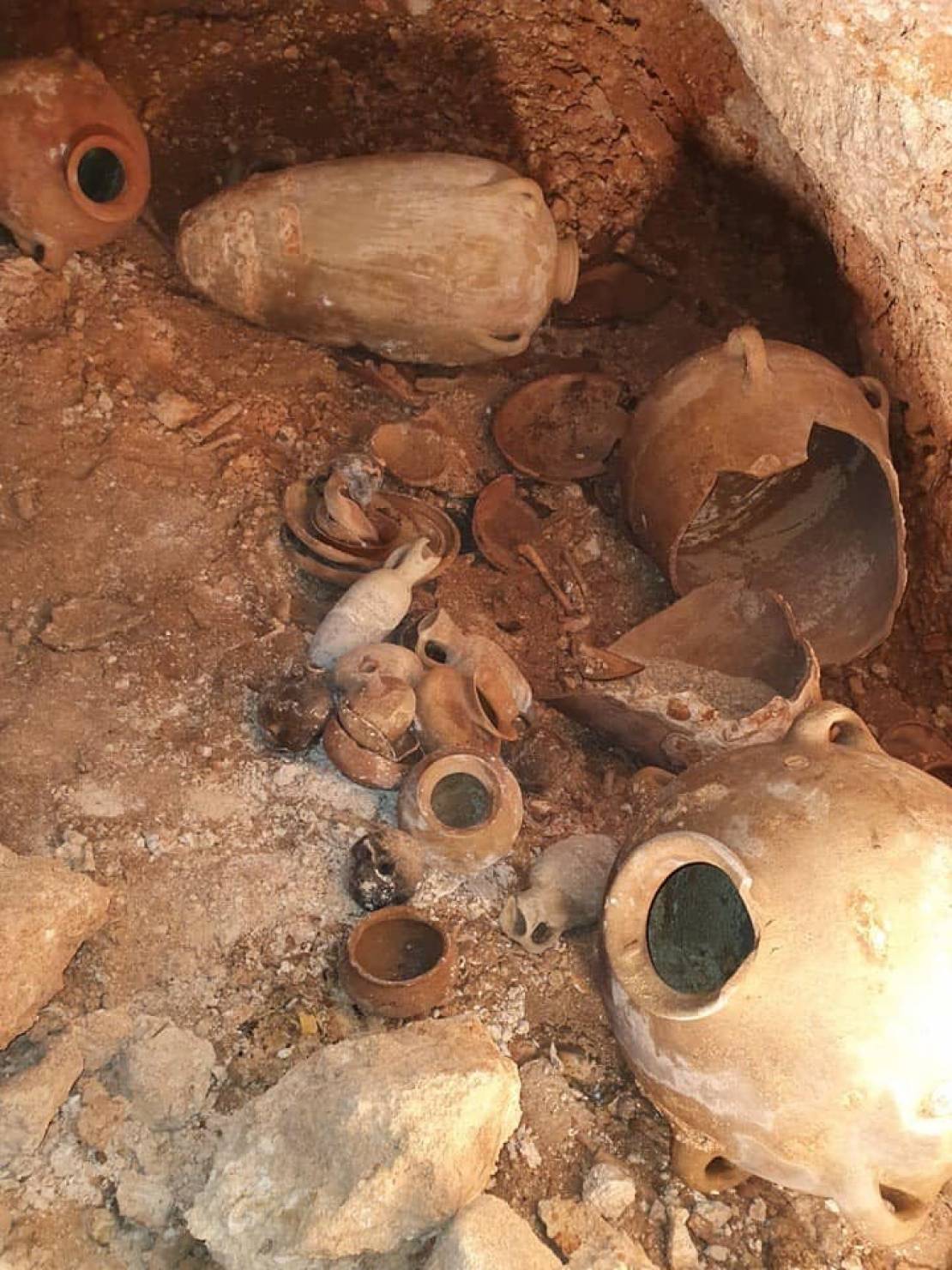 Bronze age cemetery discovered in Bethlehem