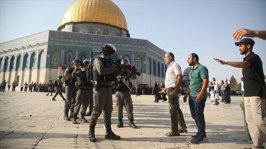 15 raids into Al Aqsa mosque, 47 bans of Adhan at Ibrahimi mosque during last March