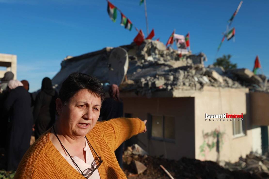 In Video and Pictures | 'Israel' demolishes house of university professor in Ramallah