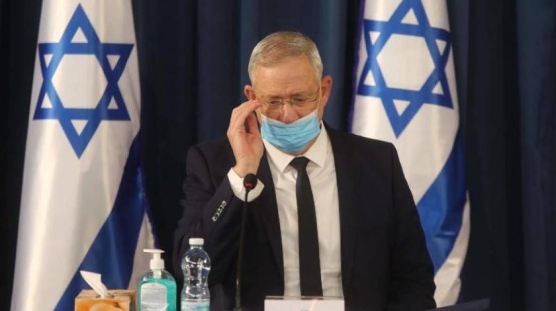 Gantz quarantined during Israel's highest daily rise in Covid-19 cases