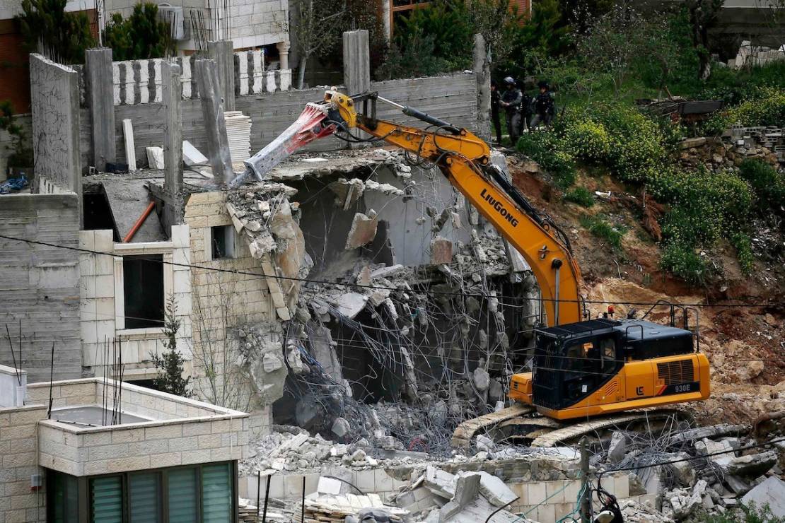 Israeli authorities demolish house in Bethlehem displacing another Palestinian family