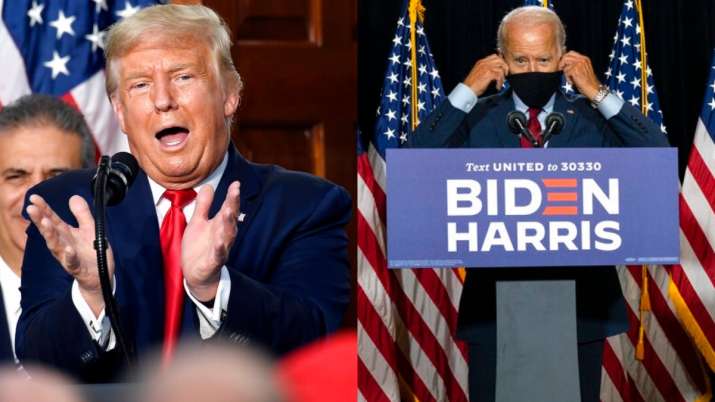 US election results show strong Trump-Biden race