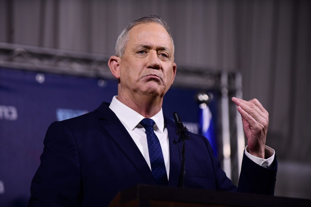 Israeli officials get furious over Gantz remarks on Jerusalem
