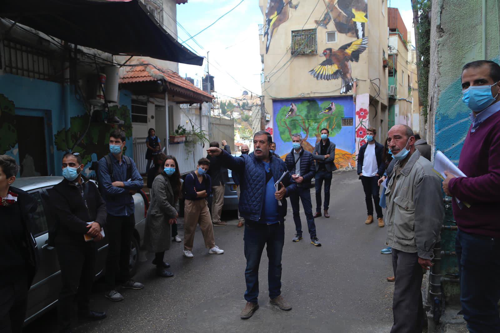 EU diplomats visit Palestinian families in Silwan