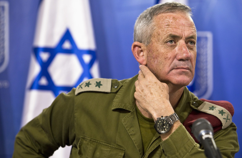 Gantz: Jerusalem has place for a Palestinian capital