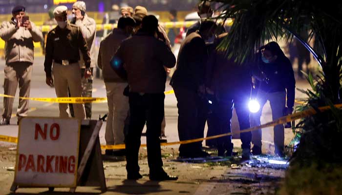Blast near Israeli embassy in Delhi
