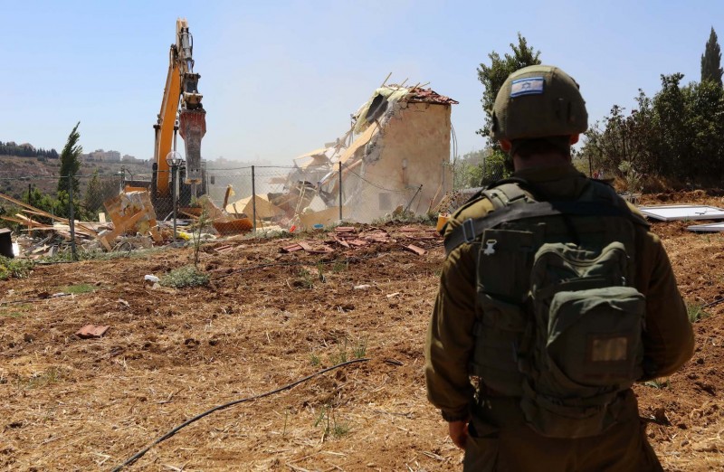Israeli occupation demolishes mosque in Hebron in occupied West Bank