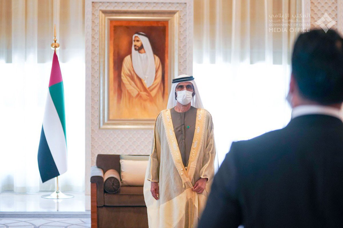 UAE's first ambassador to occupation state sworn in