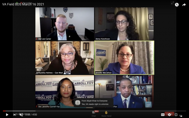 Virginia Governor backs Palestinian calls to boycott Israeli occupation