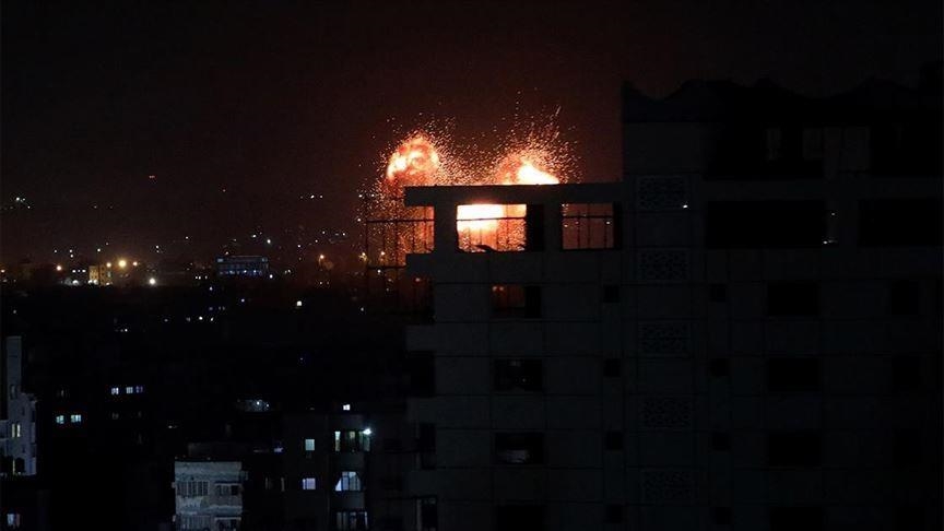 'Israel' launches strikes on Gaza for second time in week