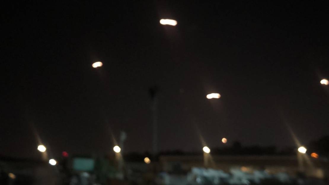 Video| Massive resistance barrage of missiles strike Tel Aviv