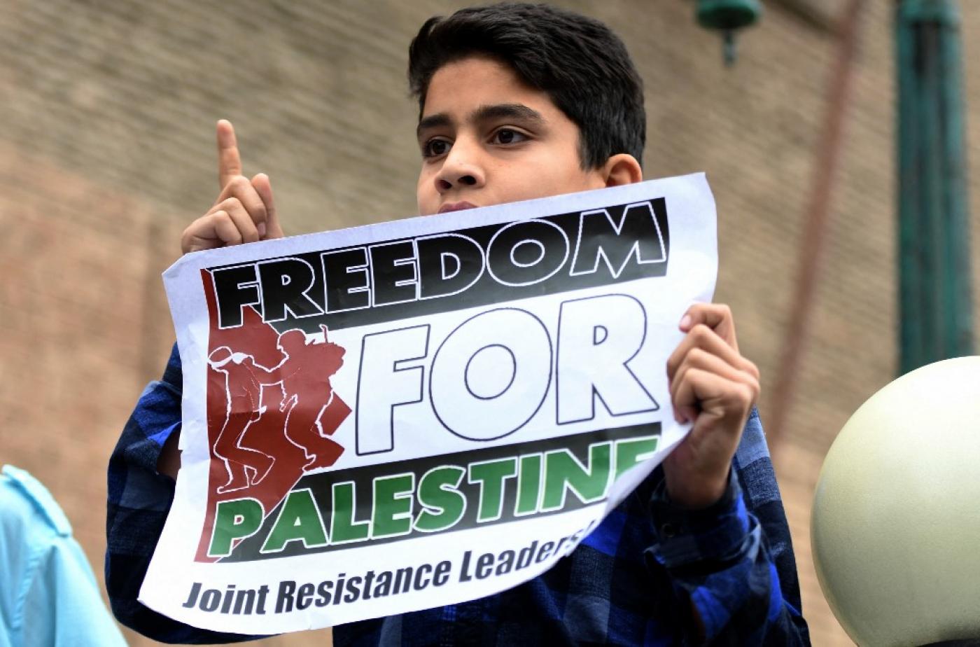 How India makes Kashmiris pay for Palestine solidarity