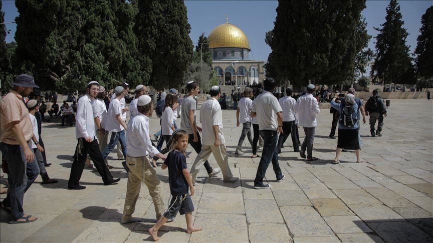 106 Israeli settlers storm Al-Aqsa Mosque in occupied Jerusalem