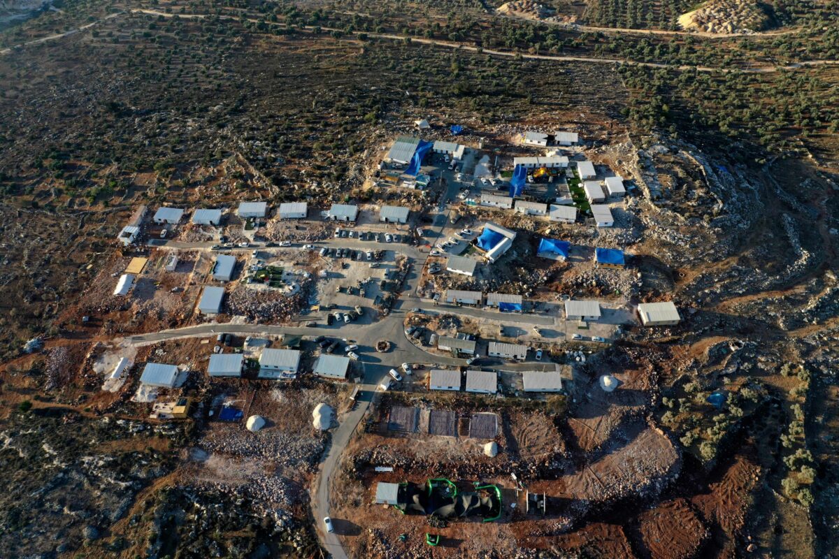 US slams Israel's plan to turn illegal settlement to military base