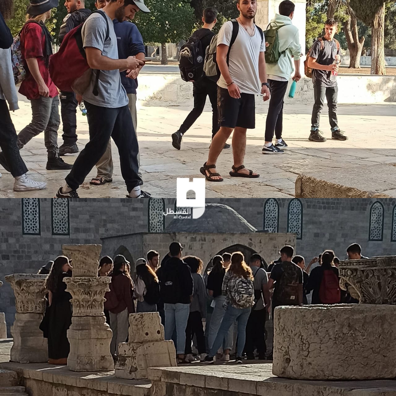 While allowing settlers to break into Al-Aqsa, Israeli forces harass Palestinians in Jerusalem