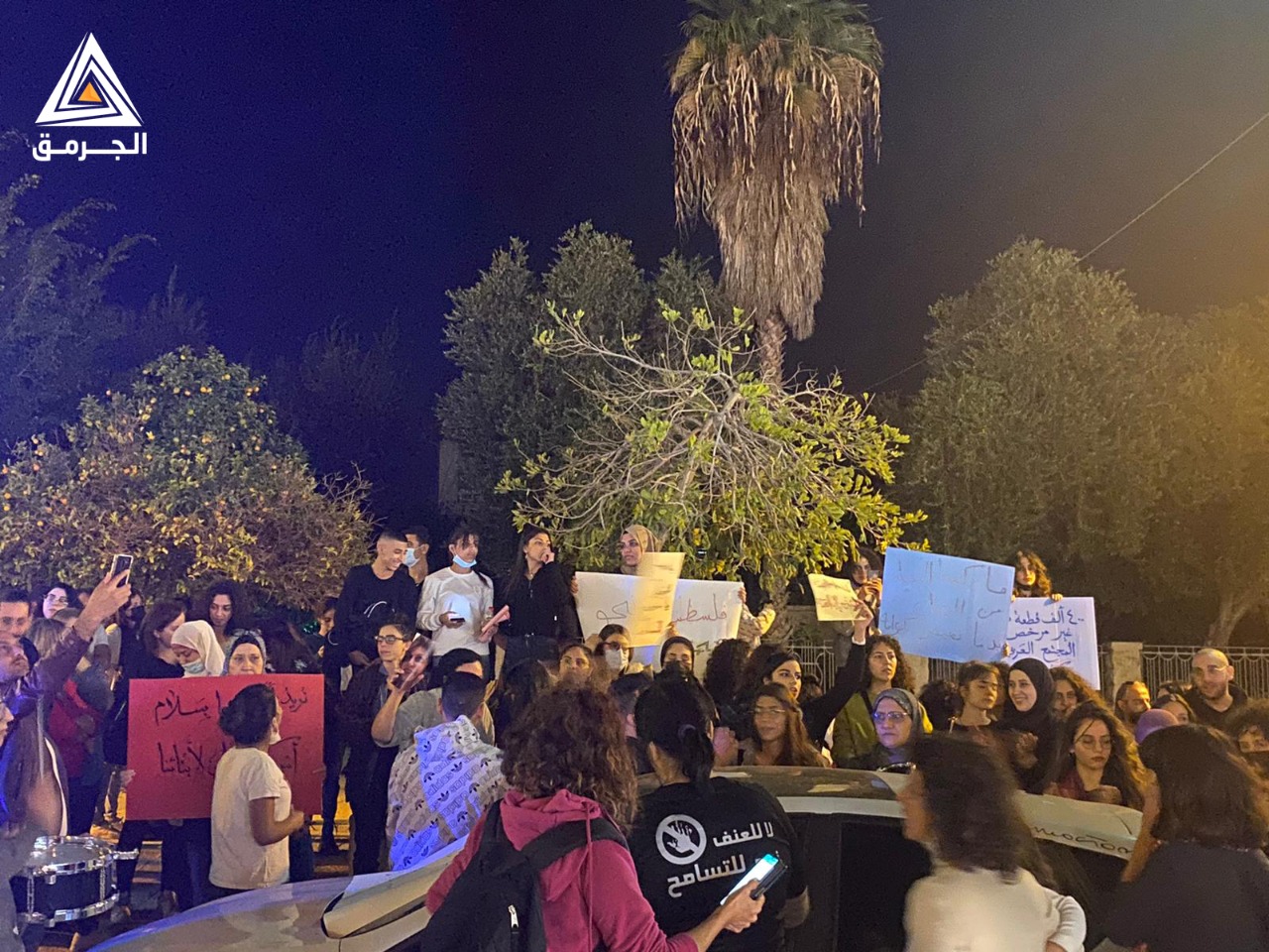 Israeli police repress protest in occupied Haifa against femicide
