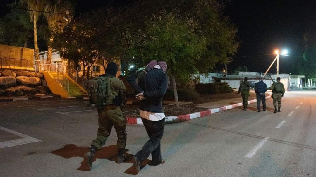 'Israel' arrests 6 Palestinians suspected in carrying out last week's alleged shooting attack