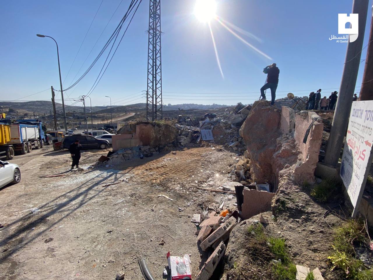 Israeli forces demolish 10-Palestinian-owned workshops in occupied Jerusalem