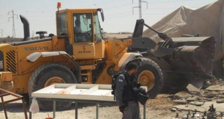 Israeli military confiscates three tents in Nablus