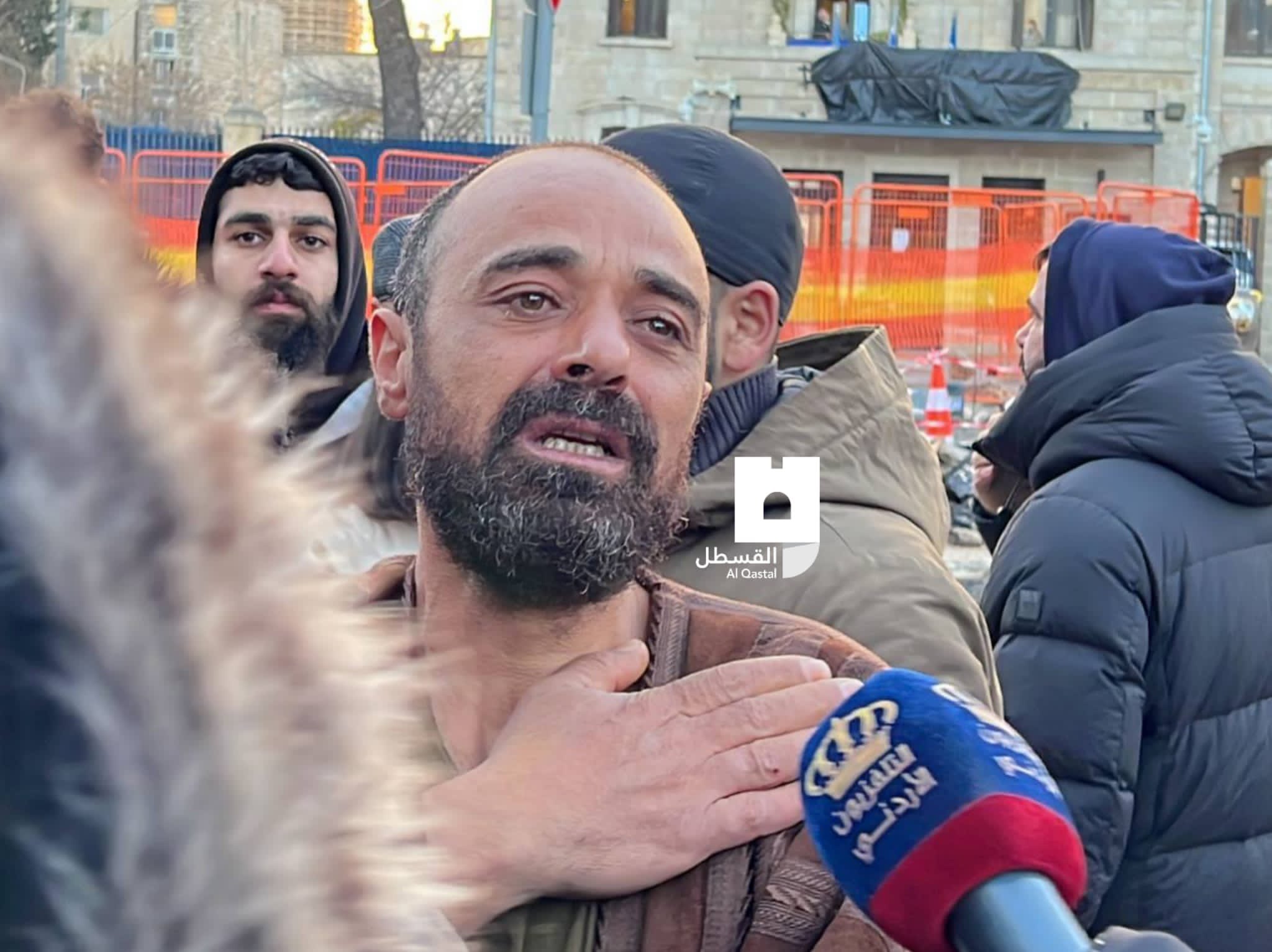 "They beat me.. I almost died," Mahmoud Salhiya says